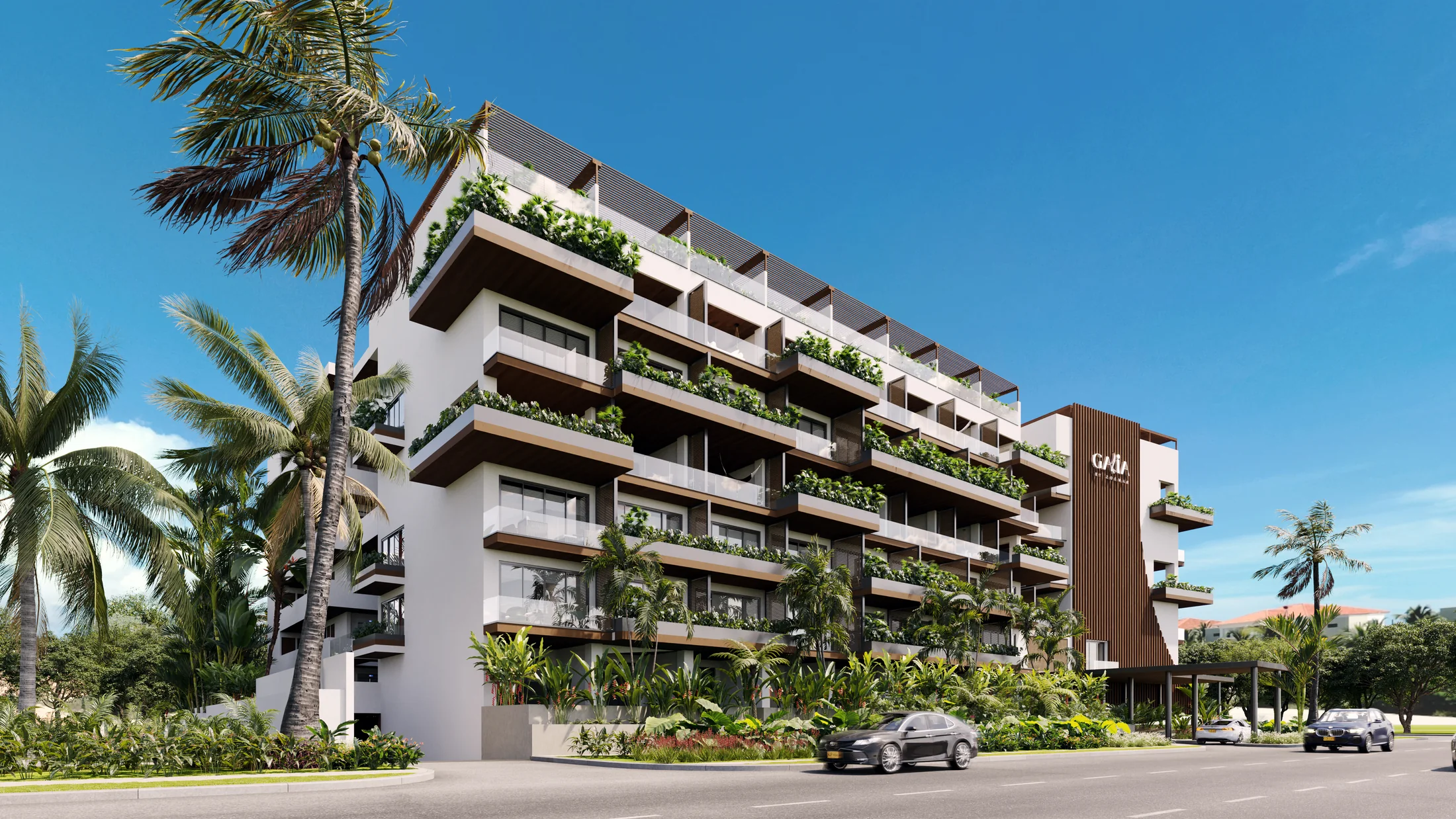 Render exterior de Galia at Cap Cana